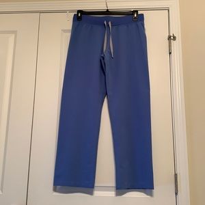 Figs scrub pants. Size medium petite. Ceil blue.